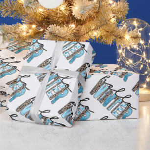 Hello Winter Customize Geschenkpapier