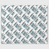 Hello Winter Customize Geschenkpapier (Flach)