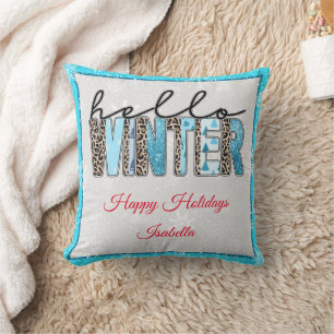Hello Winter Customize Kissen