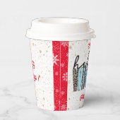 Hello Winter Customize Pappbecher (Rechts)