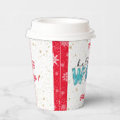 Hello Winter Customize Pappbecher (Rechts)