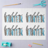 Hello Winter Customize Seidenpapier (Basteln)