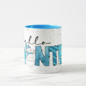 Hello Winter Customize Tasse (Zentrum)