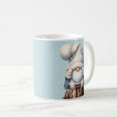 Hello Winter Gnome Coffee Tasse (VorderseiteRechts)