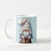 Hello Winter Gnome Coffee Tasse (Links)
