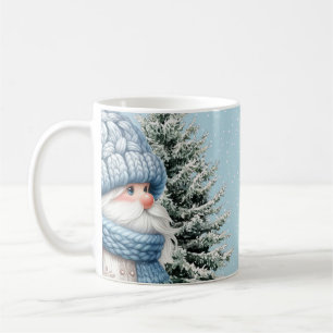 Hello Winter Gnome Keramik Tasse