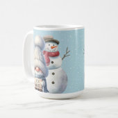 Hello Winter Gnome Tasse (Vorderseite Links)