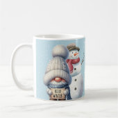 Hello Winter Gnome Tasse (Links)