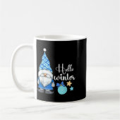 Hello Winter, Nordic Christmas Gnome Kaffeetasse (Links)