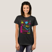 Hello Word in Different Languages Travel and Teach T-Shirt (Vorne ganz)