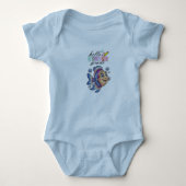 "Hello World" Baby Bodysuit Strampler (Vorderseite)