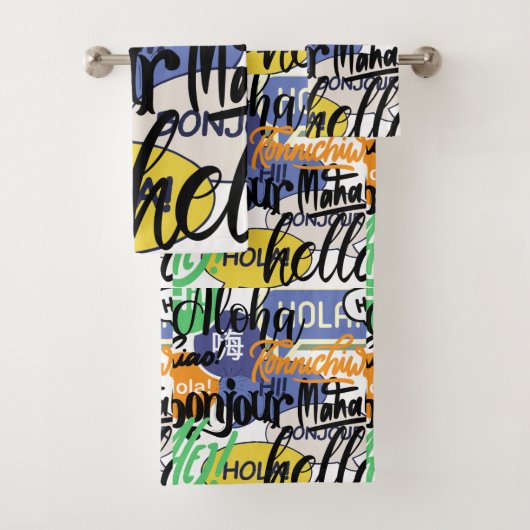 Hello World Badhandtuch Set (Insitu)