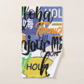 Hello World Badhandtuch Set (Handtuch)