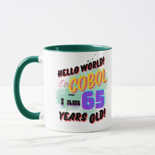 Hello World Cobol Programming Language is Age 65 Tasse (Links)