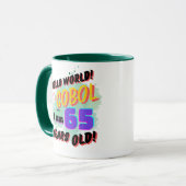 Hello World Cobol Programming Language is Age 65 Tasse (Vorderseite Links)