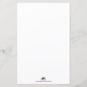 Hello World - Geburtsankündigung mit Foto (Rückseite)