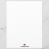 Hello World - Geburtsankündigung mit Foto (Rückseite)