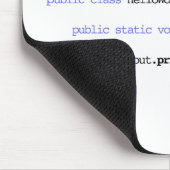 Hello World Geek grüßen Java Mousepad (Ecke)