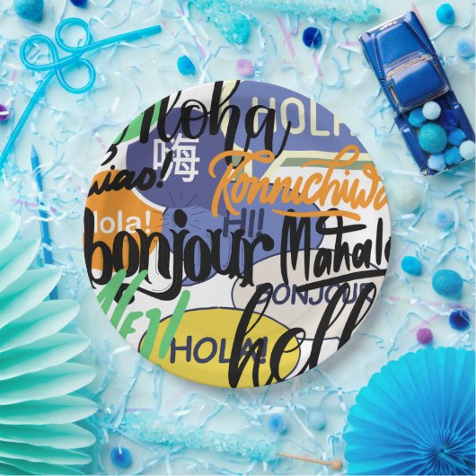 Hello World Pappteller (Party)