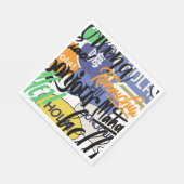 Hello World Serviette (Ecke)