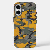Hello Yellow Camouflage Case-Mate iPhone Hülle (Rückseite)