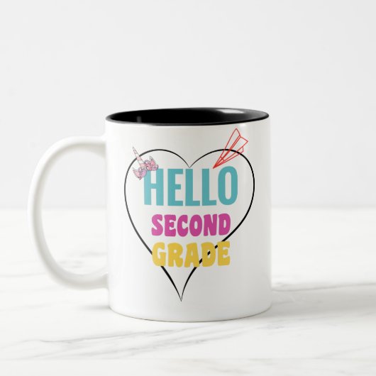 Hello Zweifarbige Tasse (Links)