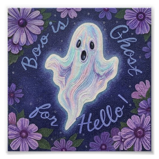 HelloGhost Fotodruck (Vorne)