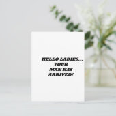 helloladiesyou manis postkarte (Stehend Vorderseite)