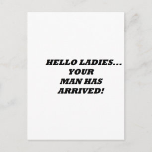 helloladiesyou manis postkarte