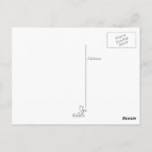 "Helloooo" von IHRER Staat Cat Postkarte (Rückseite)