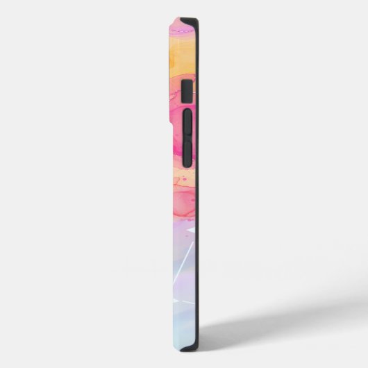 Hellorange-Anime Case-Mate iPhone Hülle (Rückseite / Links)