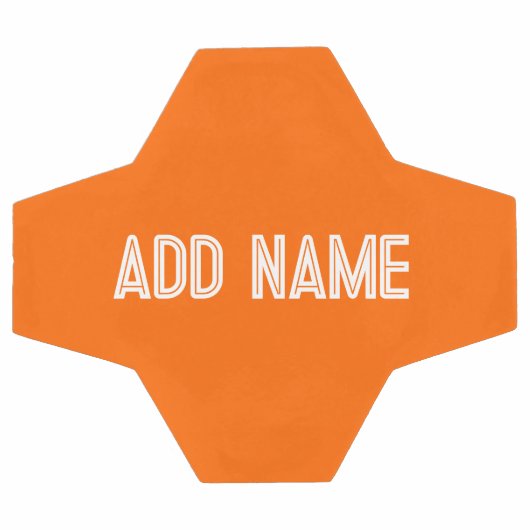 hellorange - Fußball hinzufügen (Flach)