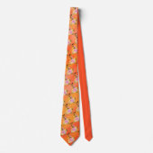 Hellorange mit rosa krawatte (Vorderseite)