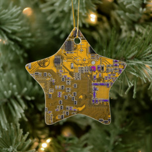Hellorange PCB-Schaltungsplatinen-Design für IT-Ex Keramik Ornament