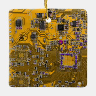 Hellorange PCB-Schaltungsplatinen-Design für IT-Ex Keramikornament