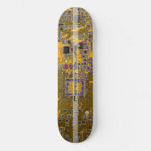 Hellorange PCB-Schaltungsplatinen-Design für IT-Pr Skateboard (Vorderseite)