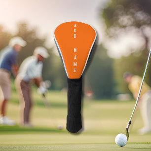 hellorange - personalisiert golf headcover