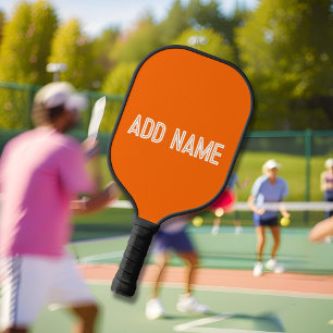 hellorange - personalisiert pickleball schläger