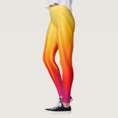 Hellorange und gelb leggings (Links)