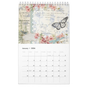 hellosusan Designs 12-Monats-Kalender 2026 Kalender