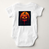 Helloween Baby Jersey Bodysuit Baby Strampler (Rückseite)