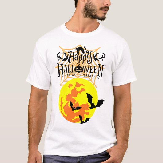 Helloween-Design T-Shirt (Vorderseite)