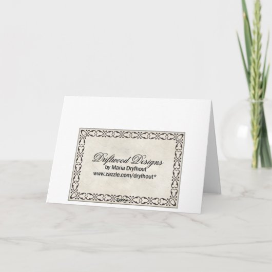 Helloween Karte (Rückseite)