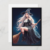 Helloween-Karte Feiertagskarte (Vorne/Hinten)