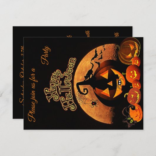 Helloween Party (Vorne/Hinten)