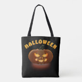 Helloween Pumpkin Tasche (Rückseite)
