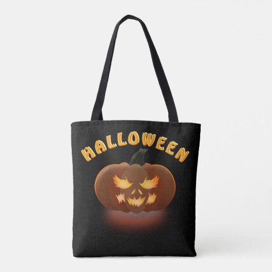 Helloween Pumpkin Tasche (Rückseite)