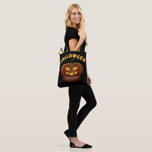 Helloween Pumpkin Tasche (Am Model)