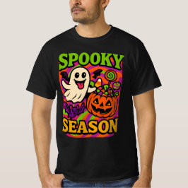 Helloween Spooky Season Retro Kleidung Unisex T-Shirt