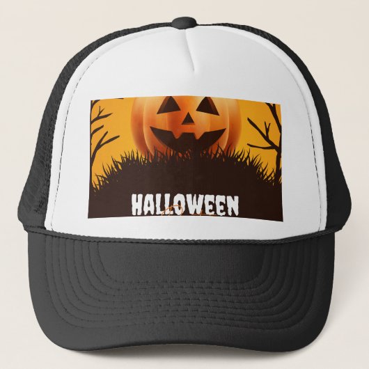 Helloween Truckerkappe (Vorderseite)